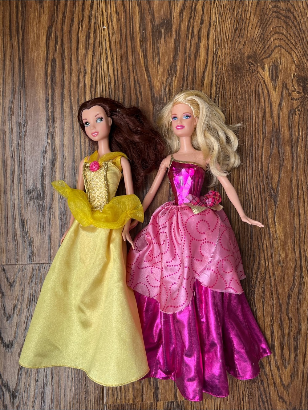 Barbie princess charm school movie doll and belle